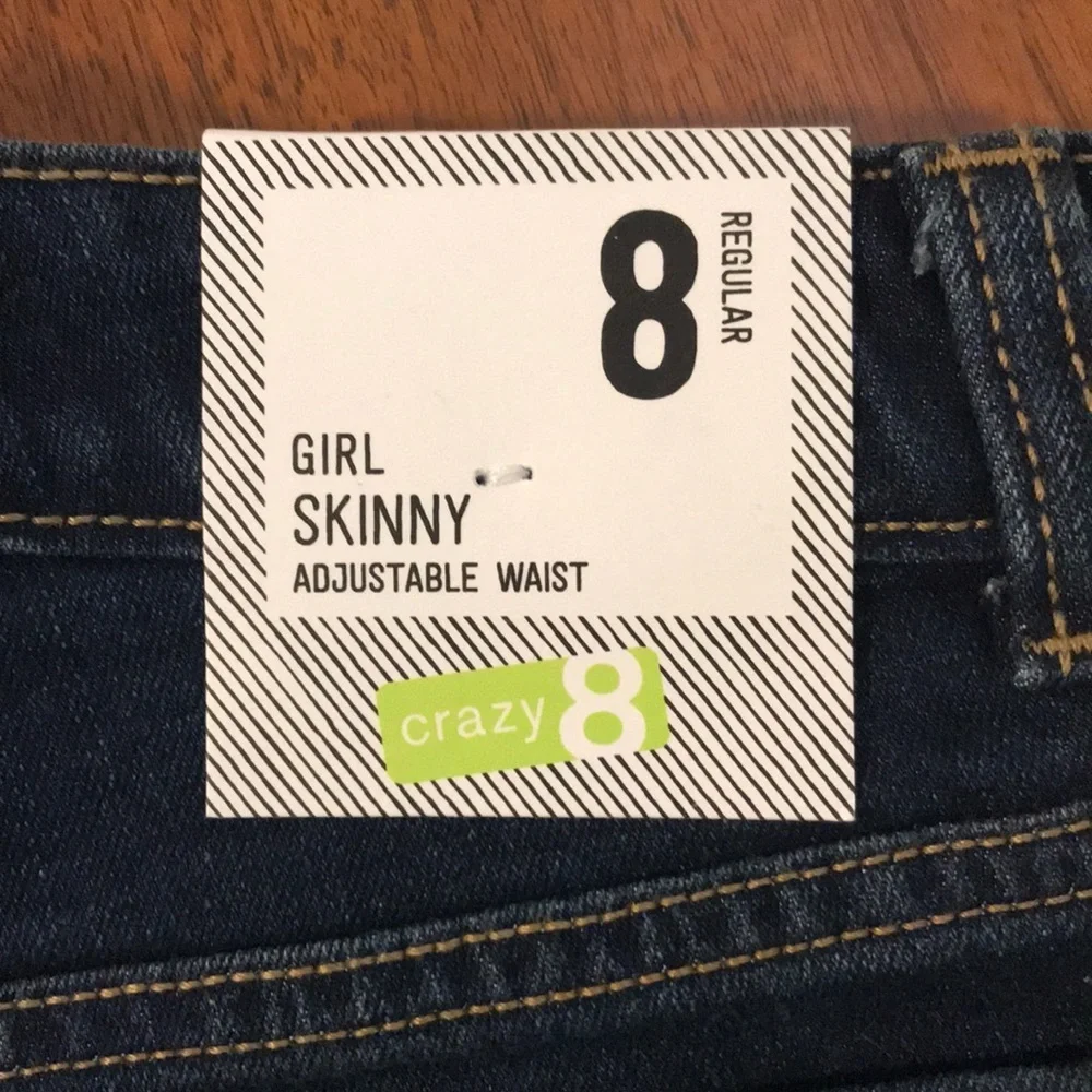 NEW Girls Crazy 8 Skinny Style Jeans